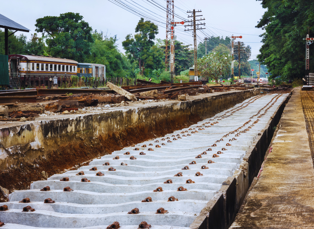 Railway sleepers